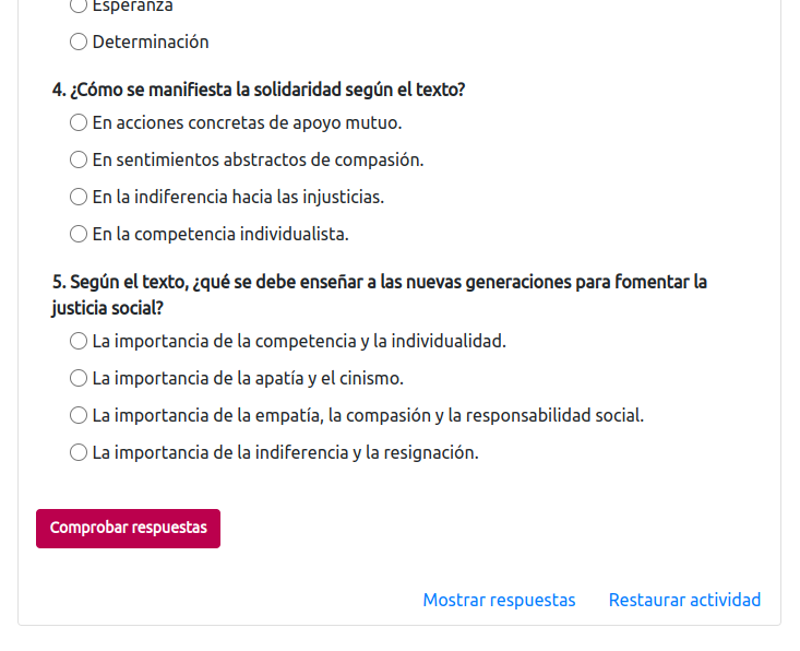 Vocabulario destacado